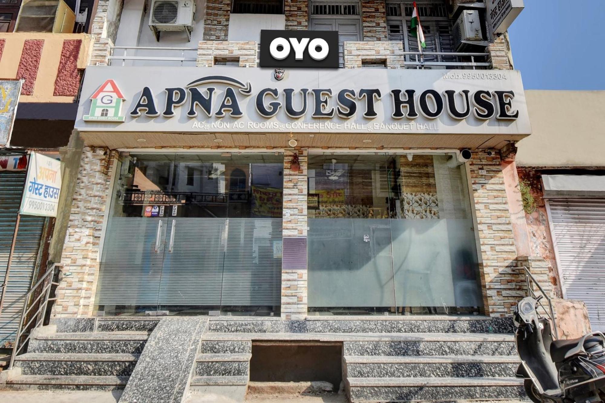 Oyo Flagship Apna Guest House Kota  Buitenkant foto